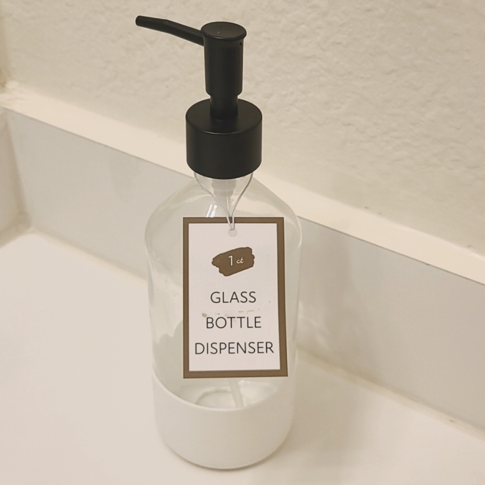 Glass Bottle Dispenser